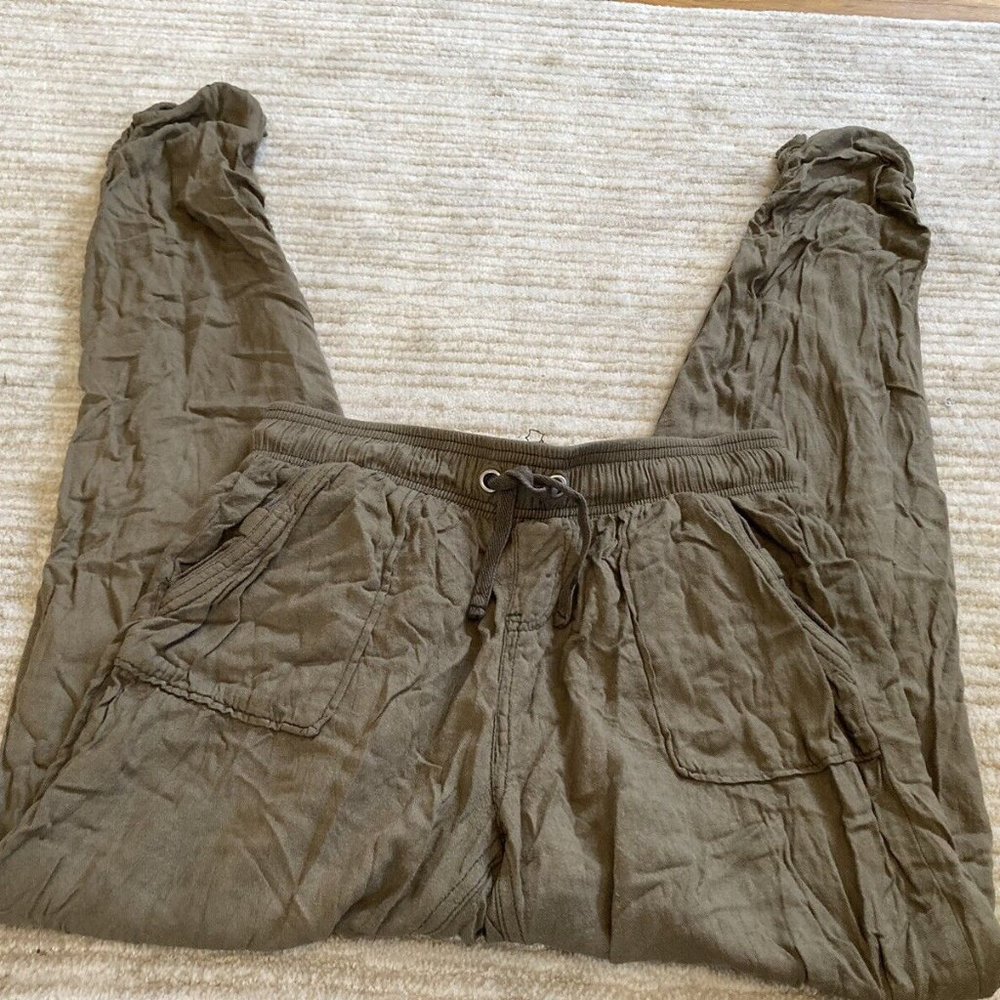 Rewash American Original Pants, Elastic, Pockets, Color Green, Size S.